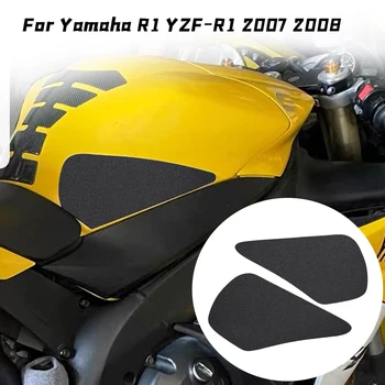 Для Yamaha R1 YZF-R1 2007 2008 Мотоциклетная Наклейка Противоскользящая Накладка На Топливный Бак Боковая Газовая Коленная Ручка YZF R1 07 08