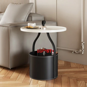 Журнальный столик простого дизайна, современный металлический журнальный столик в скандинавском стиле, Уникальная Водонепроницаемая мебель для комнаты