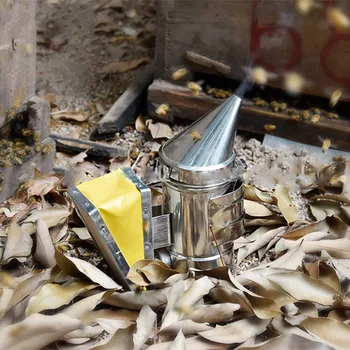 Инструменты для пчеловодства Ручная Коптильня для пчеловодства Мини-насадка Эжектор из нержавеющей стали Принадлежности для пчеловодства