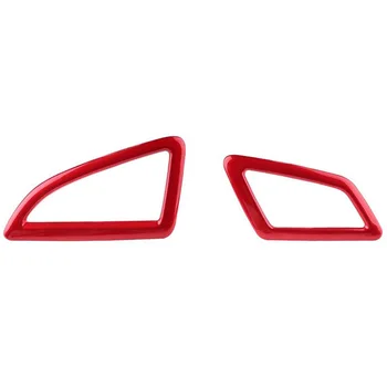 Наклейка на накладку вентиляционного отверстия на приборной панели для Honda Civic 10-го поколения 2016-2020 -красный