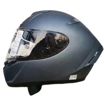 Полнолицевой шлем для езды на мотоцикле из АБС-материала, шлем для езды на мотороллере и электровелосипеде