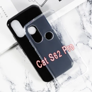 Прозрачный Силиконовый Чехол Для CAT S62 Pro Case Противоударные Прозрачные Чехлы Для Телефонов Caterpillar Cat S62 Pro S62Pro Задняя Крышка Coque