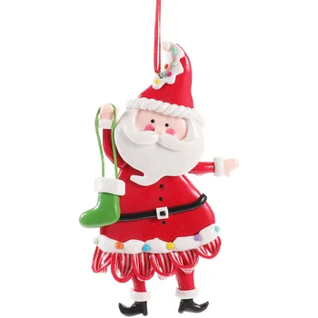 Рождественское украшение Подвесной орнамент Санта-Клауса Рождественские Подвески Елочные Украшения Декорации Реквизит для вечеринок