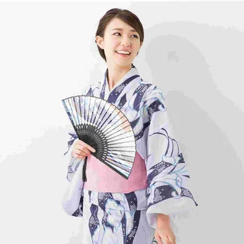 Складные веера в японском стиле с традиционными японскими принтами Great Wave от Kanagawa