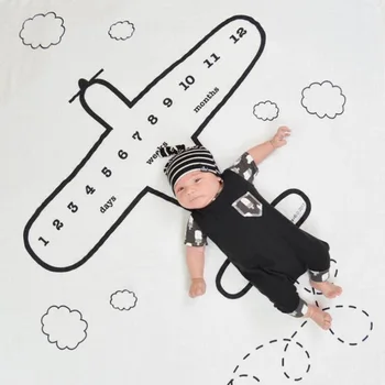 Ткань для фото на целый месяц, 100 Дней, Реквизит для творческой фотосъемки новорожденных, Одеяло, Сувениры-вехи, Объект