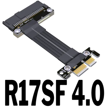 Удлинитель SSD PCIe4.0 от X1 до U.2, кабельный адаптер для высокоскоростной передачи сигнала, удлинитель материнской платы Gen4