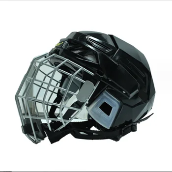 Хоккейный шлем для регби, снаряжение для катания на роликовых коньках, кепка от падения, Профессиональная хоккейная кепка вратаря для взрослых и детей